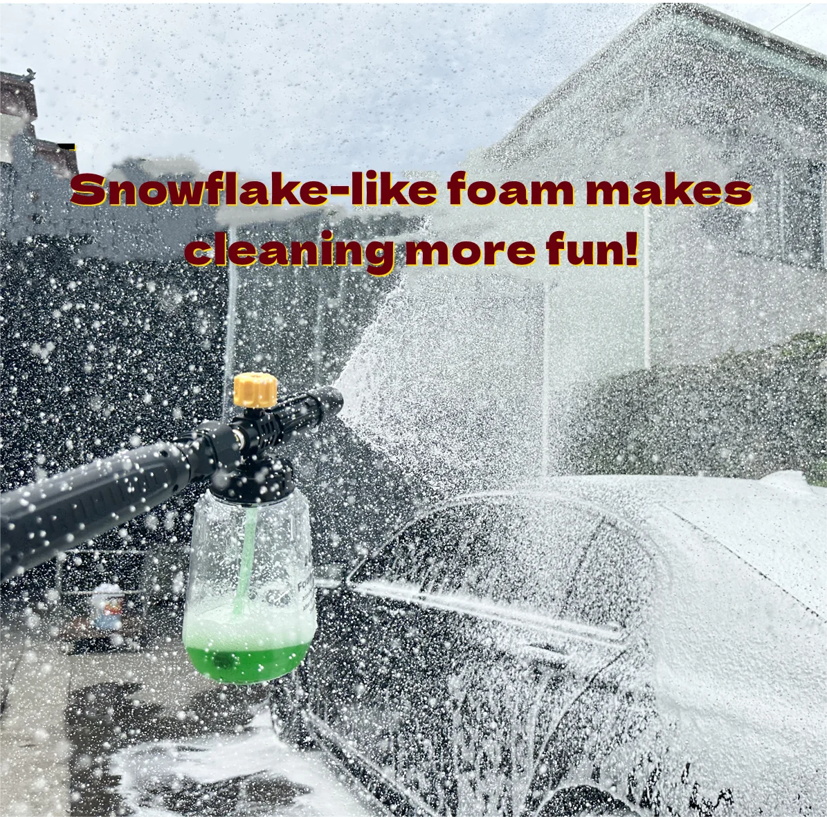 Foam Cannon 1000ML – Thick Foam, Pro-Level Clean!