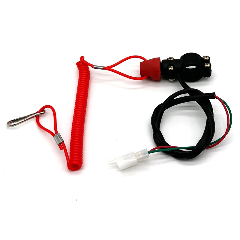 Kill Switch & Tether Cord for 22mm Handlebars