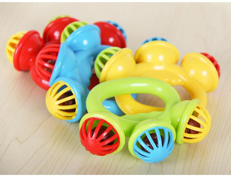 1-4PCS Baby Hand Rattle Ball Sensory Toys