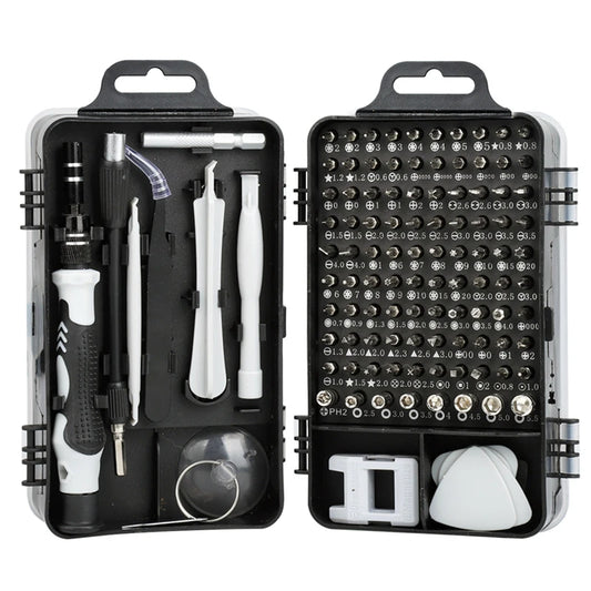 115 in 1 Magnetic Screwdriver Set Precision Multi Hand Tool.