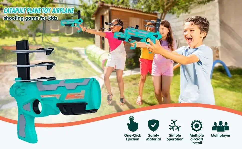 Ejection Aircraft Shooting Game – Launch, Aim & Play Outdoors!