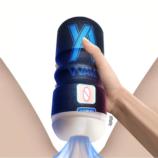 WAVE Powerful Sucking Masturbator Cup