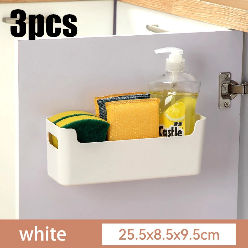 Non-Perforated Cling Film & Spice Rack Organizer