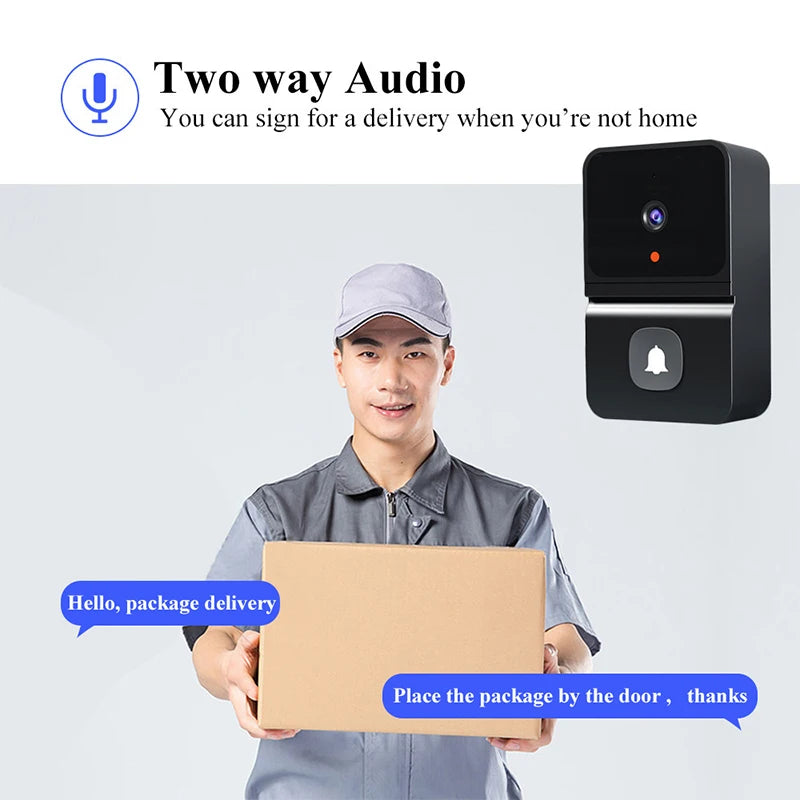 Z30 Smart WiFi Video Doorbell with Night Vision