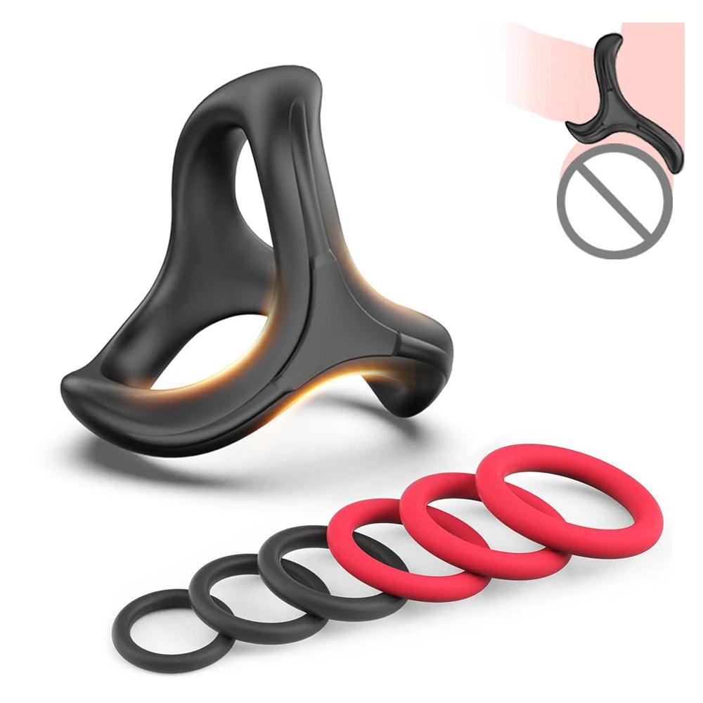 Ultra-Soft Silicone Cock Rings for Stronger Erections