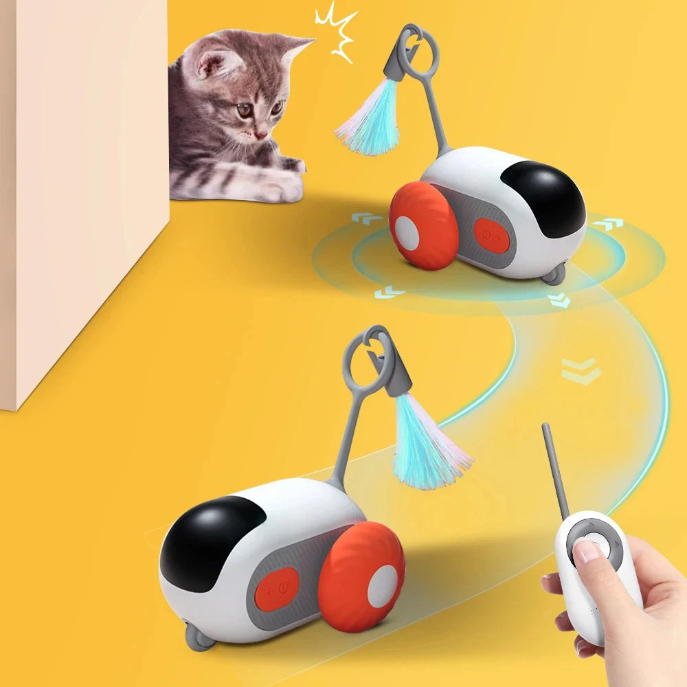 Smart Moving Toy Car – Fun & Training for Pets!