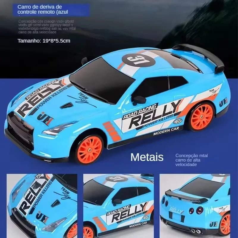 2.4G Drift RC Car – 4WD Remote Control Racing Toy