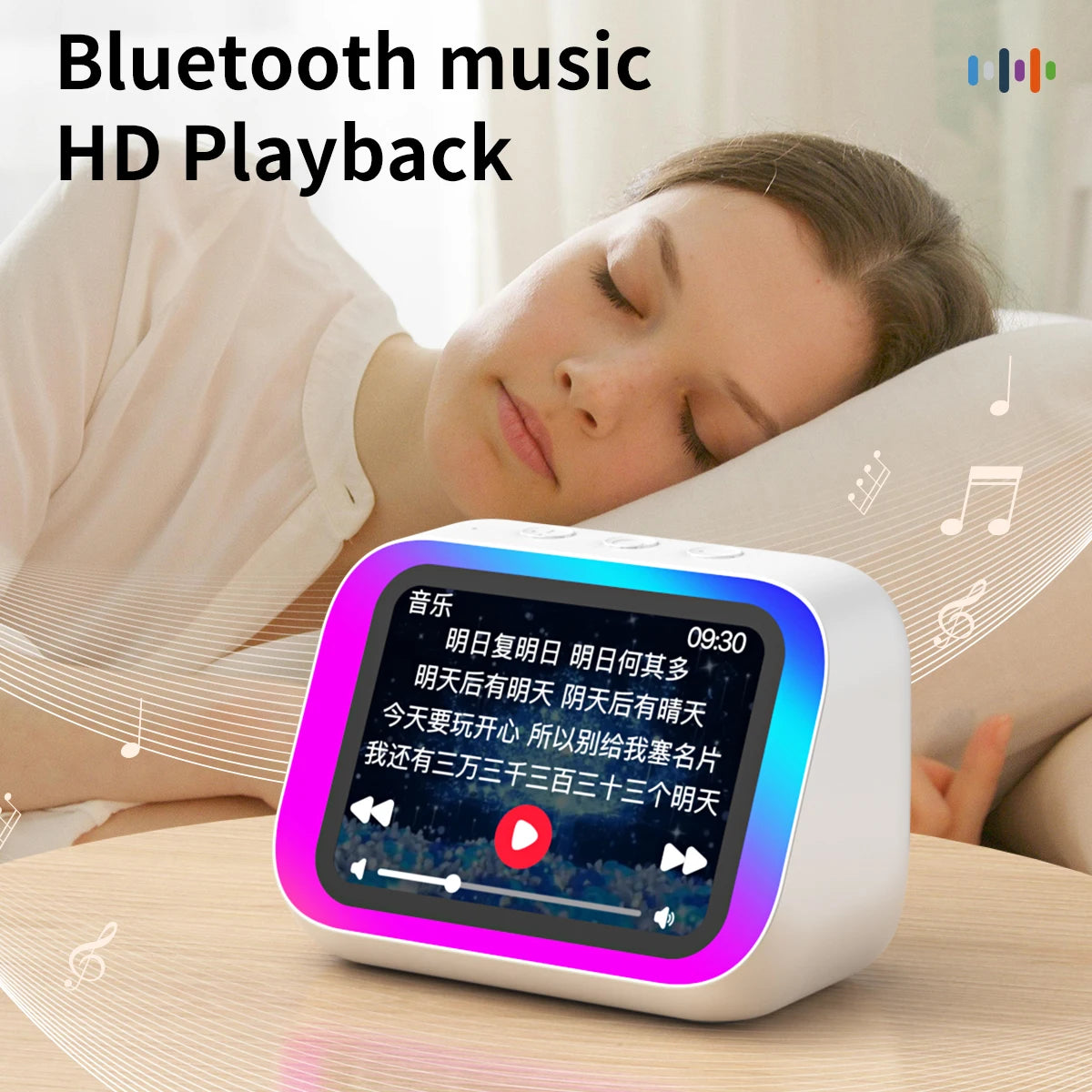 Smart Bluetooth Speaker with Weather Display