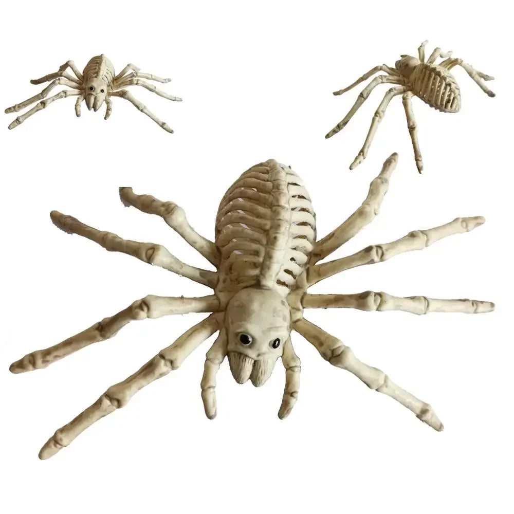 Realistic Skeleton Props with Bats & Scorpions