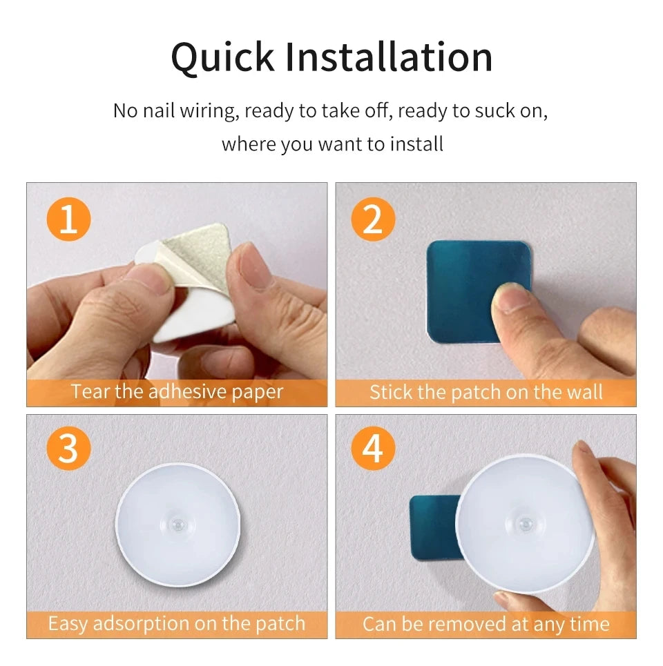Smart USB Rechargeable Motion Sensor Cabinet Light