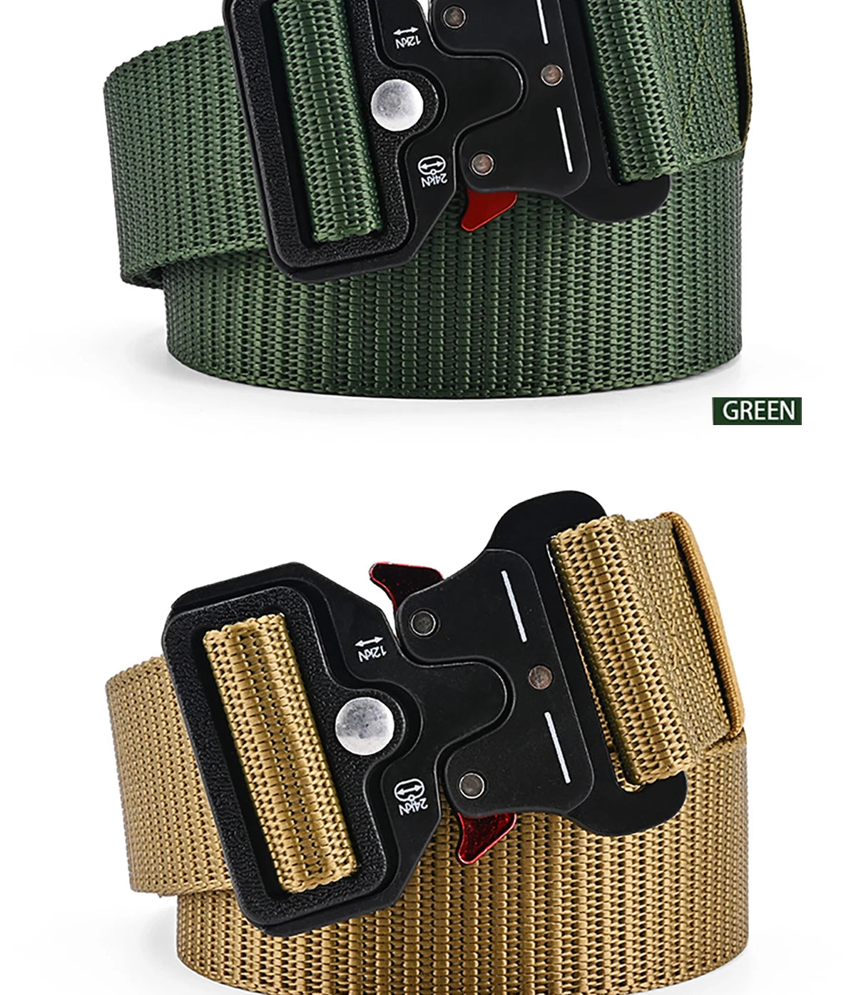 Multi-Function Outdoor Canvas Belt for Men