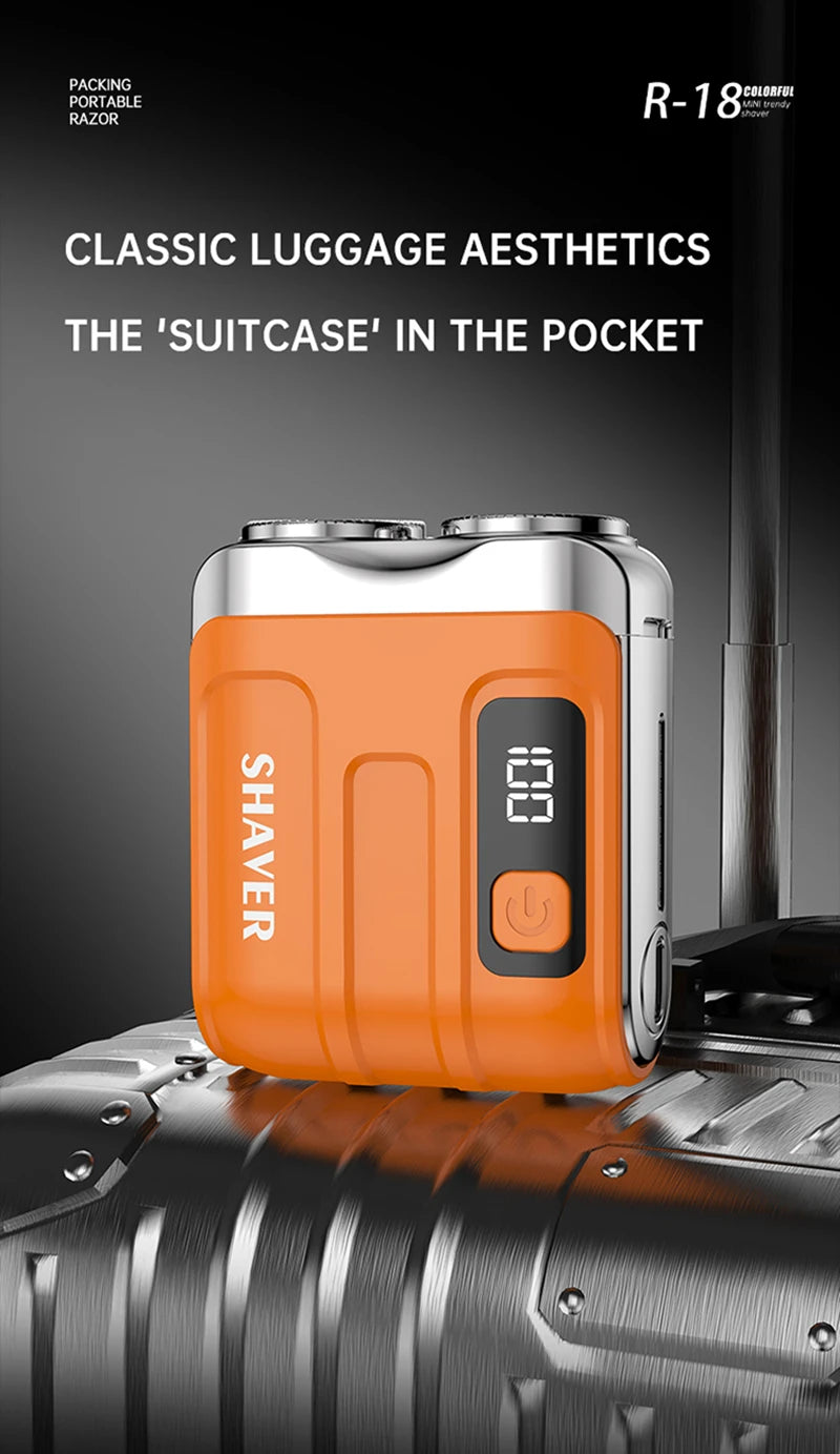 Electric Smart Shaver with Digital Display