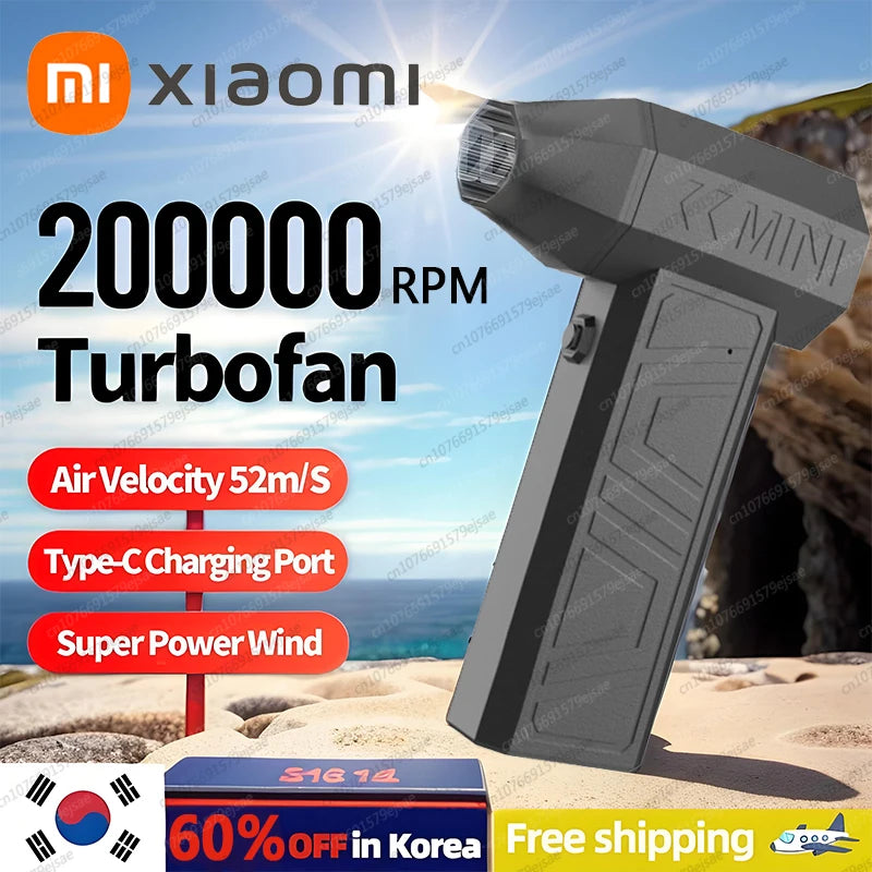 Xiaomi Turbo Jet Blower – 200,000RPM of Pure Cleaning Power!