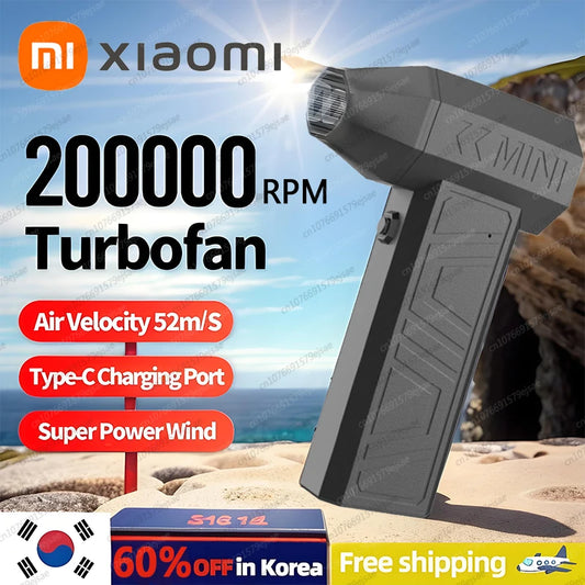 Xiaomi Turbo Jet Blower – 200,000RPM of Pure Cleaning Power!