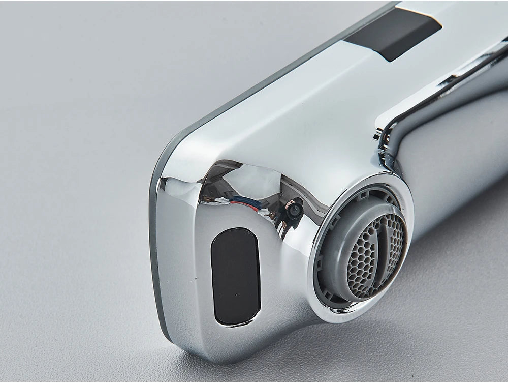 Smart Touchless Basin Faucet with Digital Display