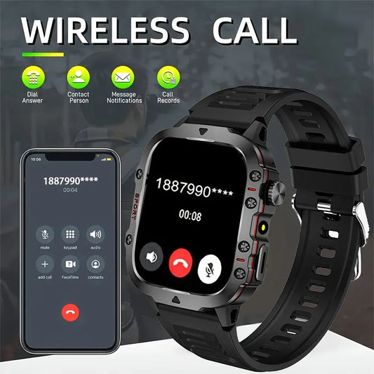 Smart Watch with LED Display & Wireless Call