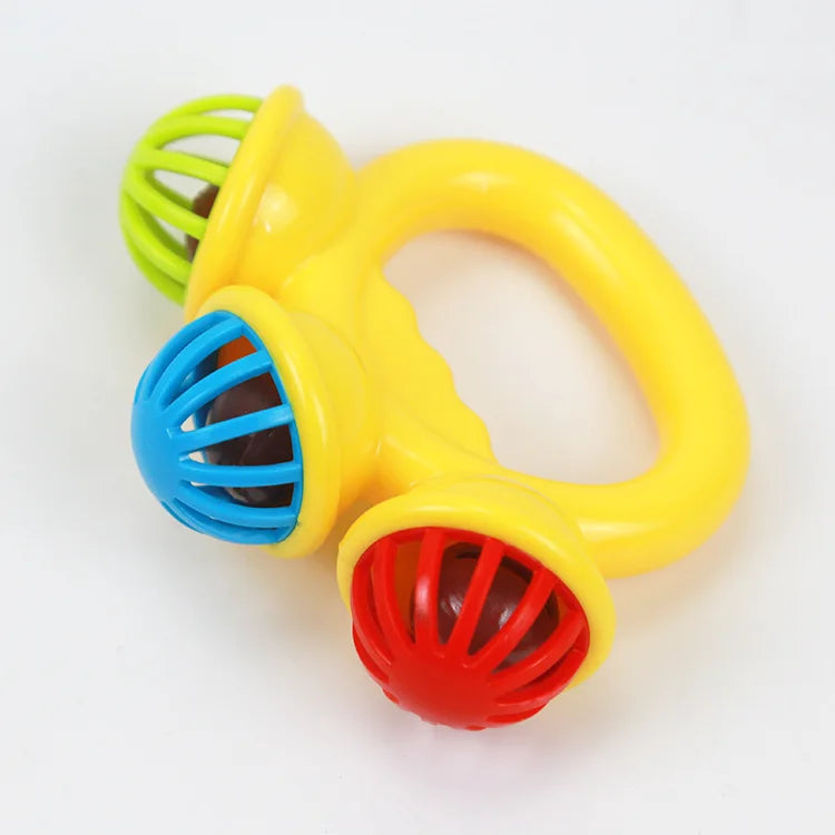 1-4PCS Baby Hand Rattle Ball Sensory Toys