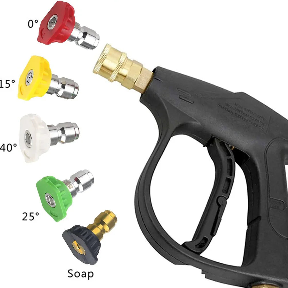 5pc Quick-Connect Pressure Washer Nozzle Set