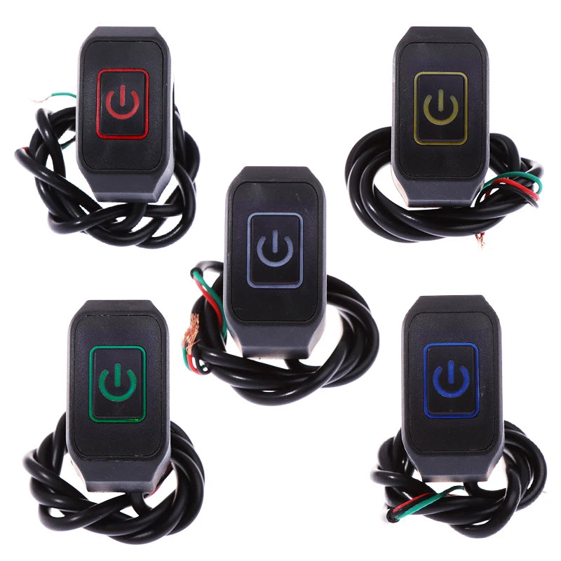 LED Waterproof Motorcycle Handlebar Switch Button