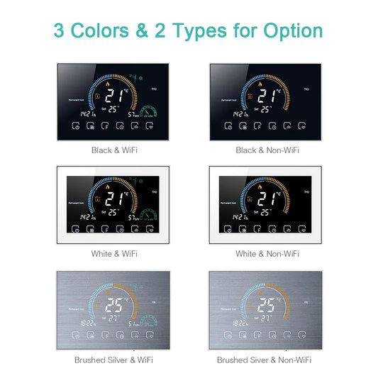 WiFi Smart Colorful Screen Room Thermostat