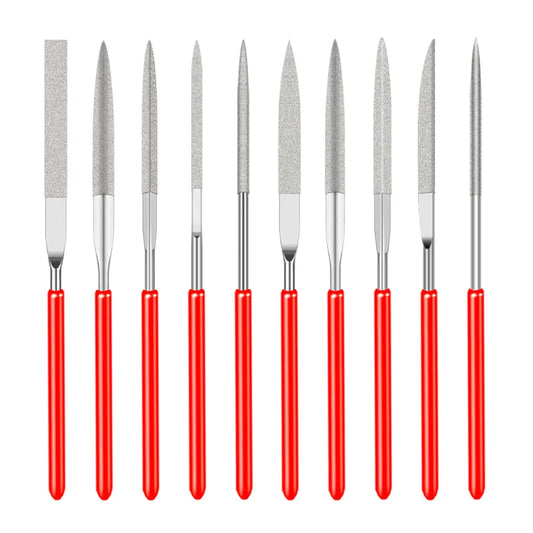 10Pcs Diamond Needle File Set – Precision for Every Detail!