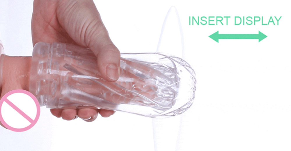 Transparent Pocket Vagina Masturbator for Men