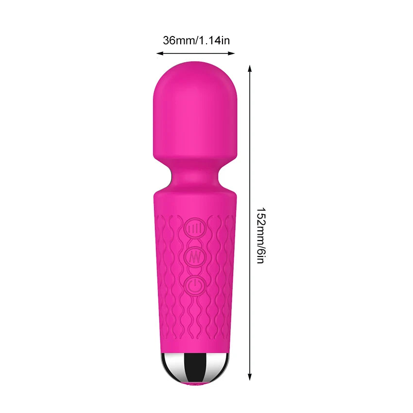20 Modes AV Stick Clit Vibrator for Women