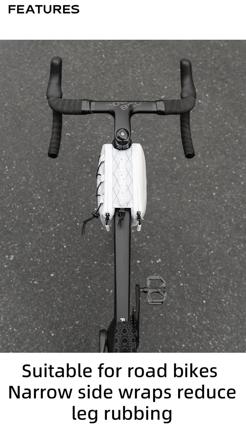 Top Tube Bicycle Bag – Frame & Saddle Storage with Phone Holder