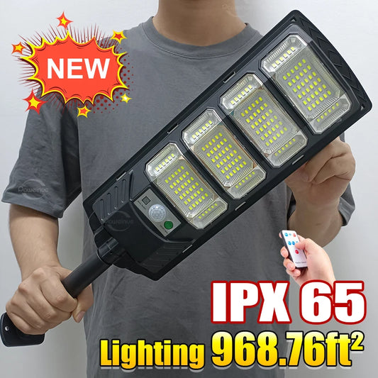 Outdoor Solar LED Garden Light with Motion Sensor