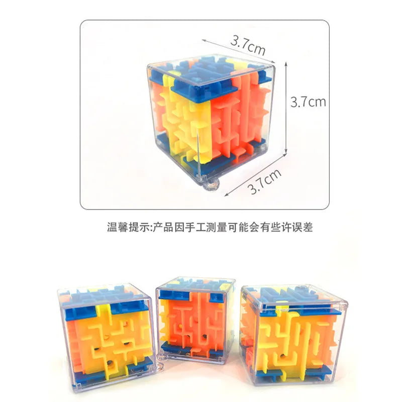 Mini 3D Maze Puzzle Cube – Stress Relief Toy