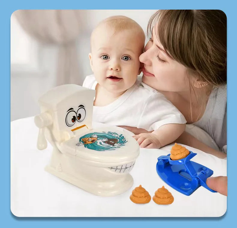 Mini Toilet Catapult Game – Stress Relief Fun