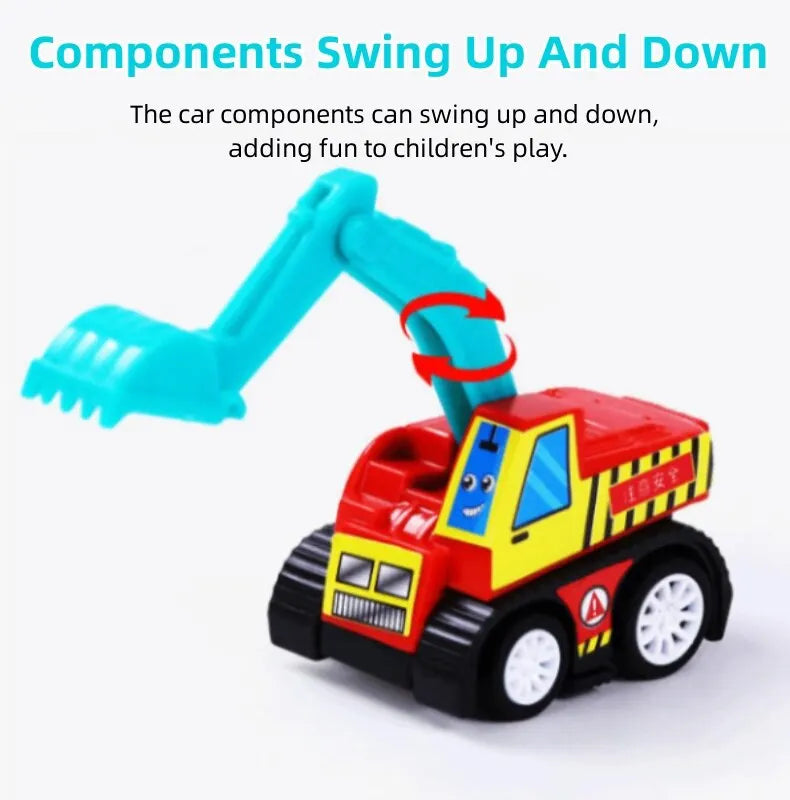 Mini Inertial Engineering Cars Set – 4/6 Pack