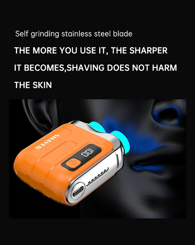 Electric Smart Shaver with Digital Display