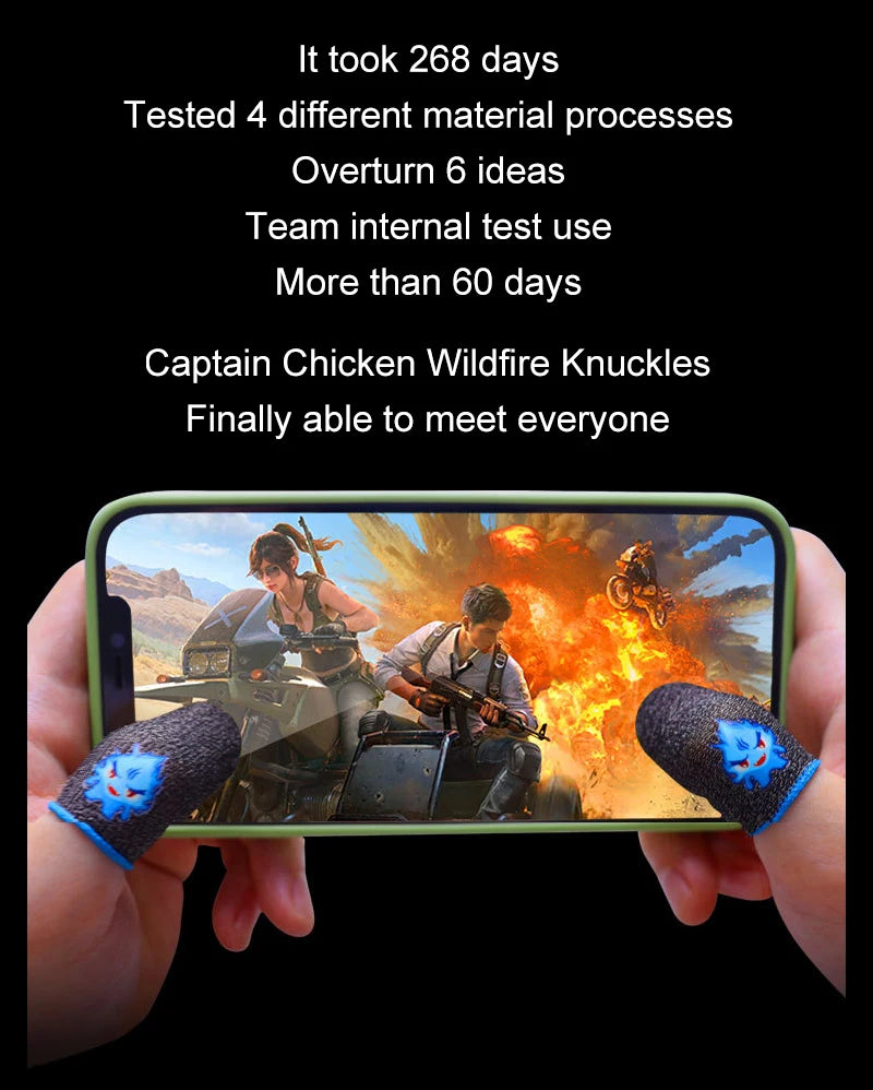 Touchscreen Gaming Finger Sleeves – Precision at Your Fingertips!