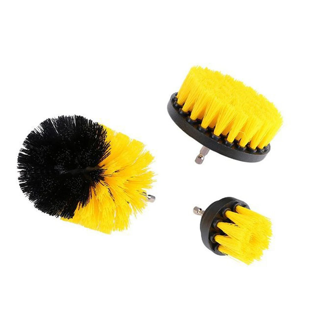 Drill Brush Attachment Cleaning Kit – 1-3 Sets for All Surfaces