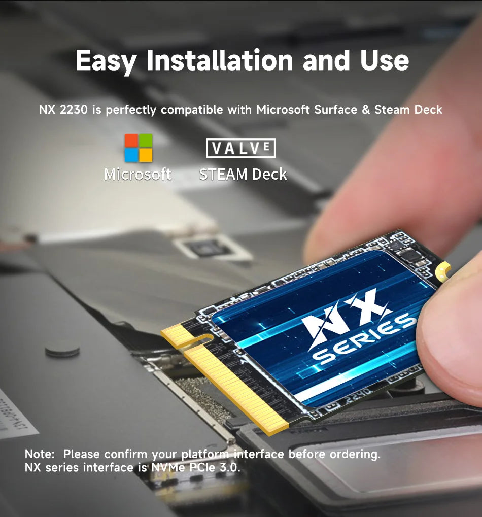 KingSpec 2230 NVMe SSD 512GB 1TB Steam Deck