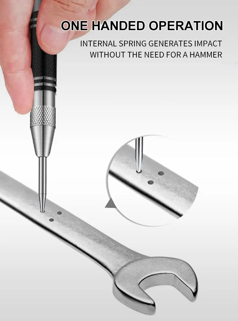 2pc Automatic Center Punch & Glass Breaker