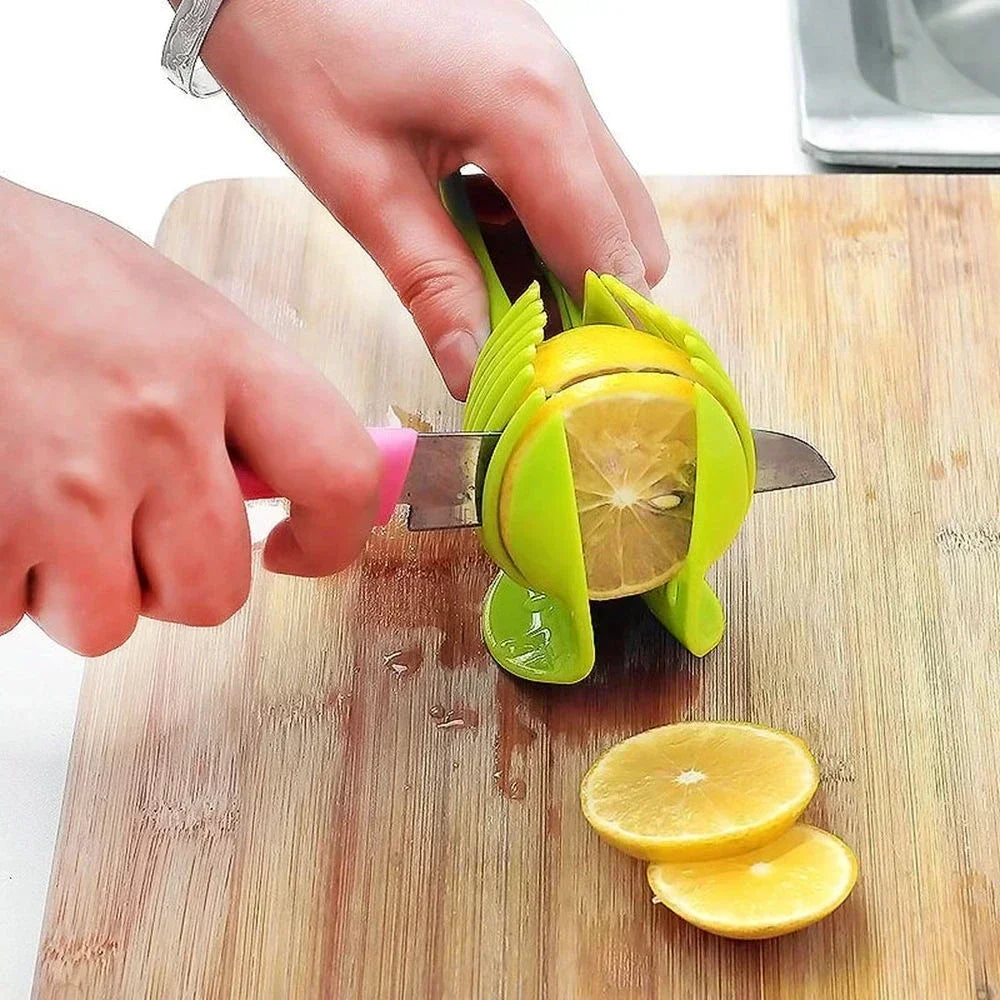 Stainless Steel Fruit & Veggie Slicing Clip