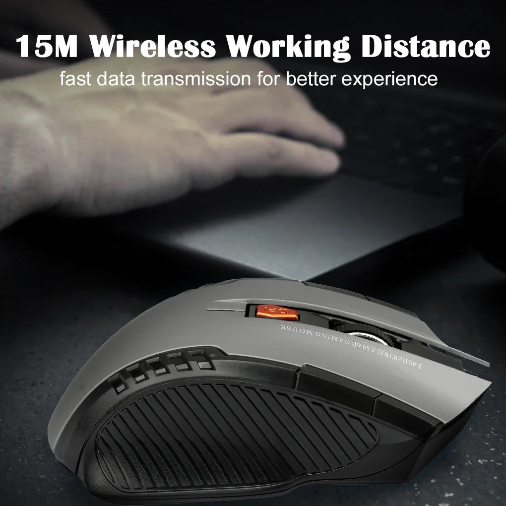 2.4G Wireless Gaming Mouse 1600DPI