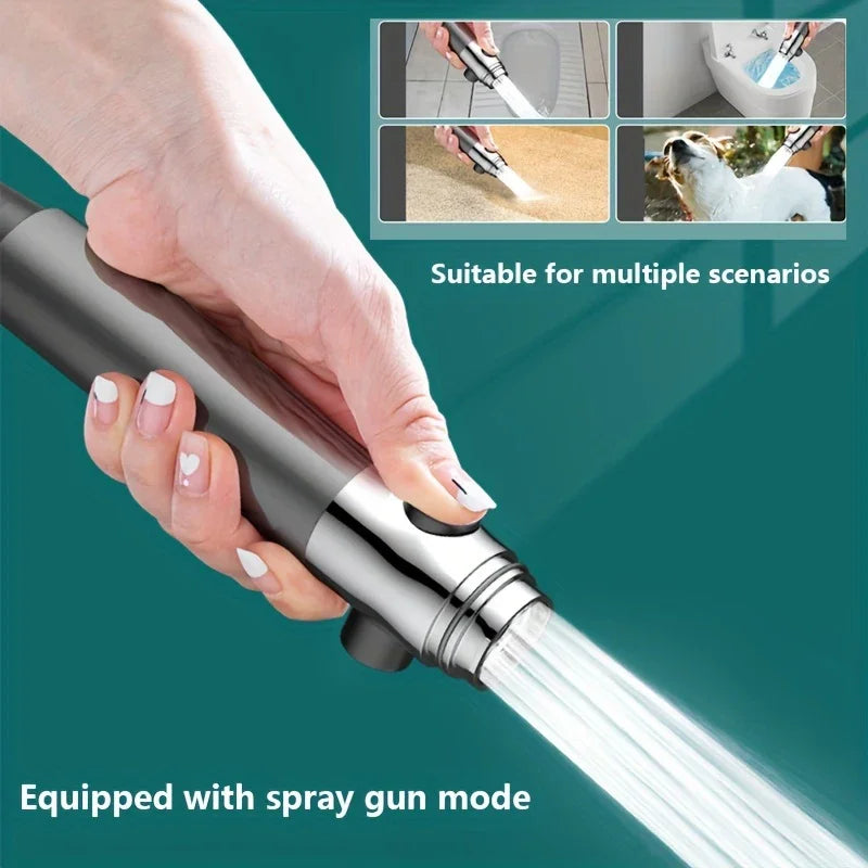 4 Modes Shower High Pressure Massage Shower Head With Filter Element