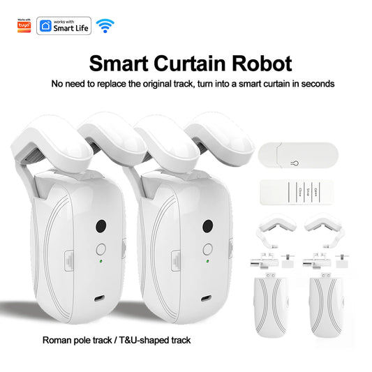 Smart Wi-Fi Curtain Controller – Plug & Play Automation