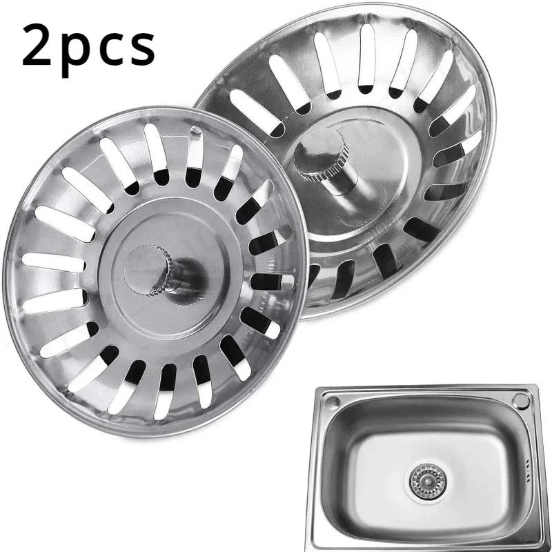 Universal Kitchen Sink Strainer & Stopper Plug