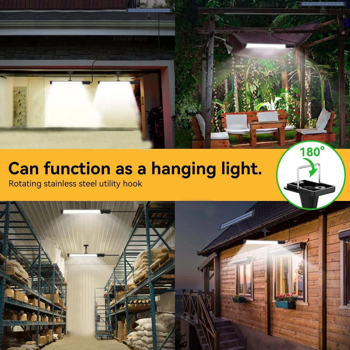Smart Solar Sensor Wall Sconce LED Light