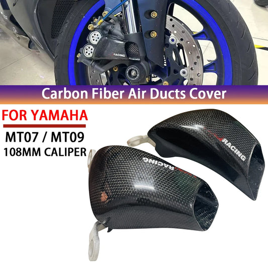 Carbon Air Duct & Radiator Cover for Yamaha MT & R Series