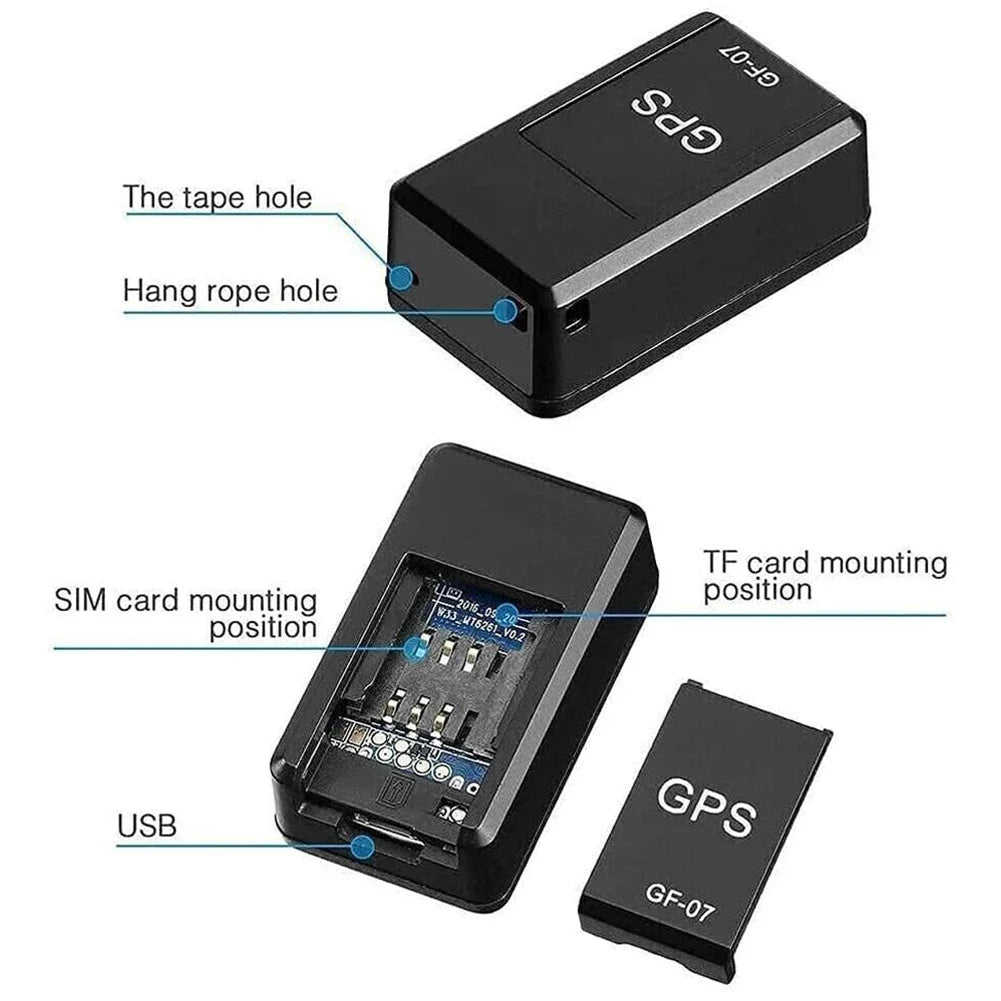 Secure your vehicle with GF08 Mini Magnetic GPS Tracker!
