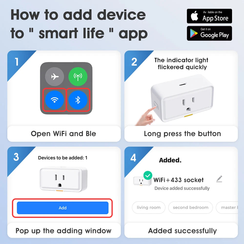 3300W Smart WiFi Travel Plug Adapter