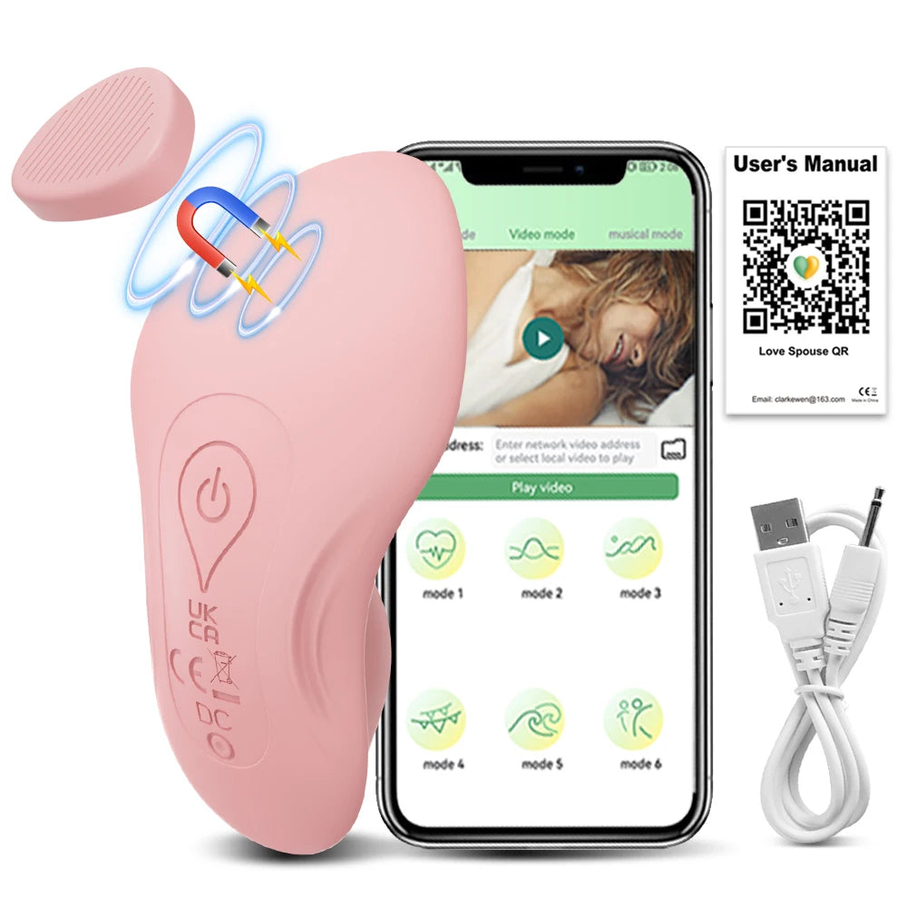 Bluetooth Wearable Vibrator for Women