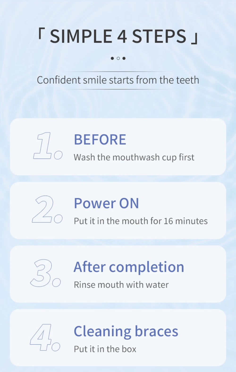 360° Smart U-Shaped Electric Toothbrush