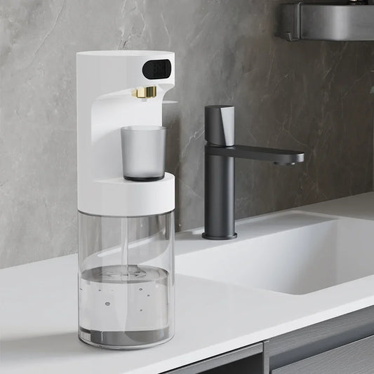 Smart Wall-Mounted Mouthwash Dispenser – Auto Clean