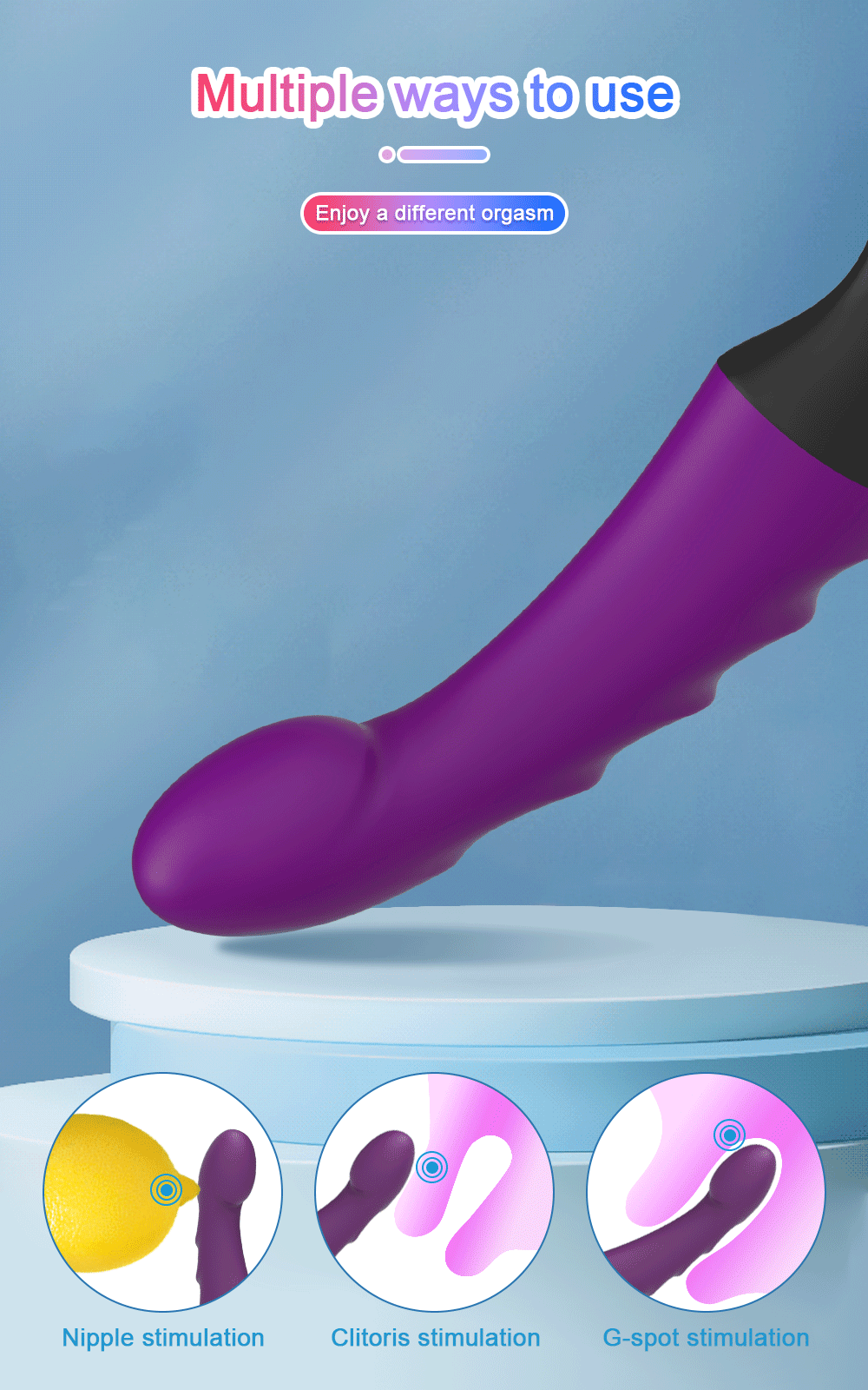 Powerful G Spot Clit Vibrator for Women